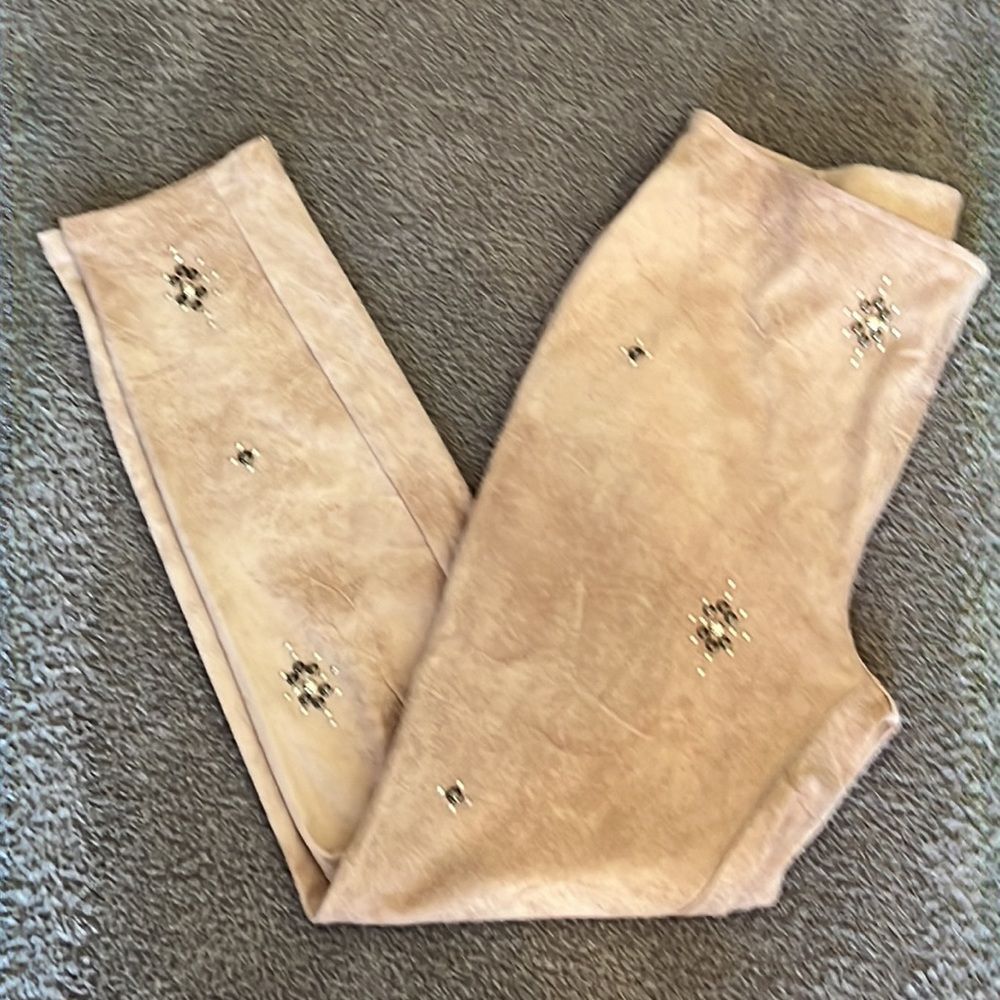 Free People velvet Jeweled Pants